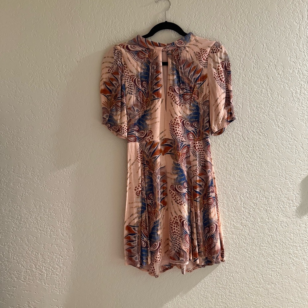 Free People Glasgow Geo Mini Dress - Picture 3 of 4